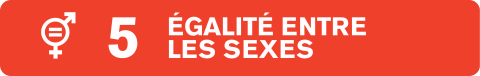 ODD 5 égalité entre les sexes Clef Verte