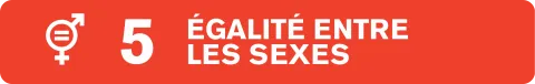 ODD 5 égalité entre les sexes Clef Verte