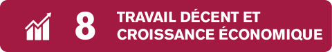 ODD 8 travail décent et croissance économique