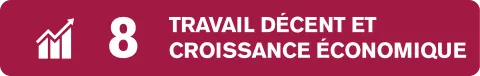 ODD 8 travail décent et croissance économique